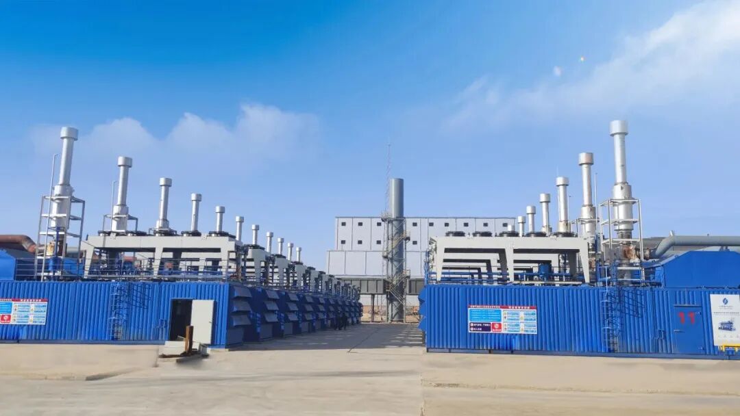 工业煤气内燃机发电技术-项目案例1