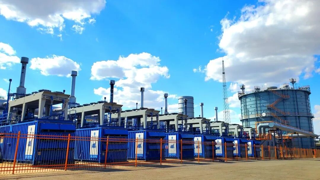 工业煤气内燃机发电技术-项目案例2