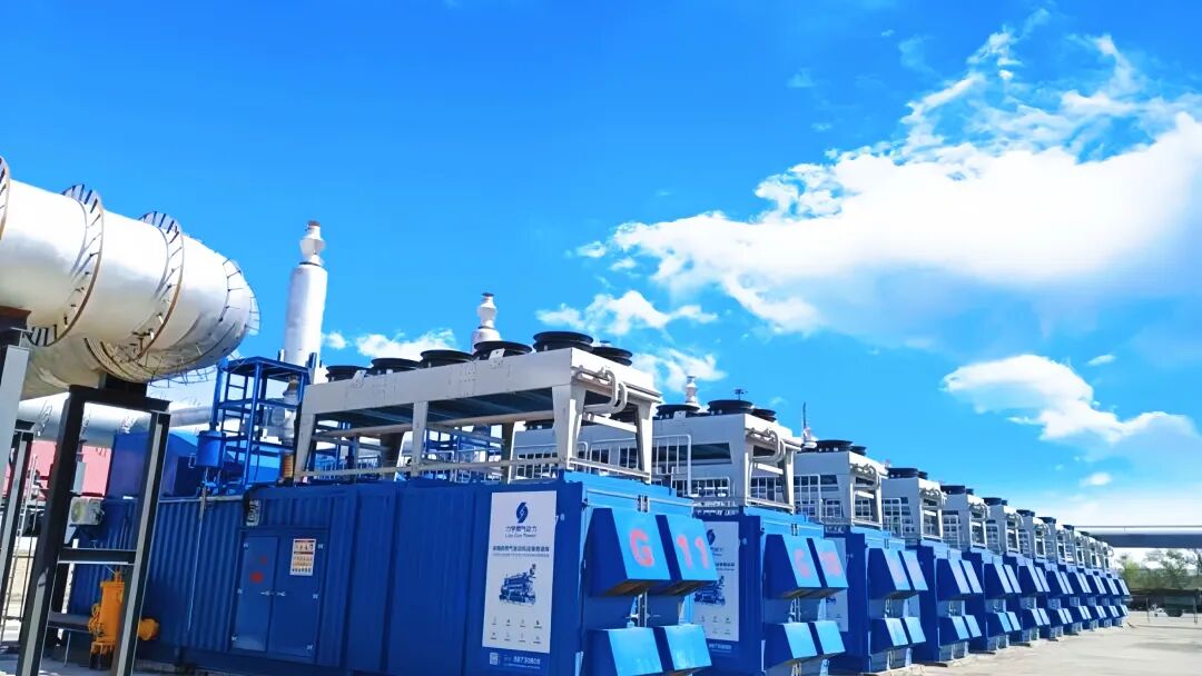 工业煤气内燃机发电技术-项目案例3